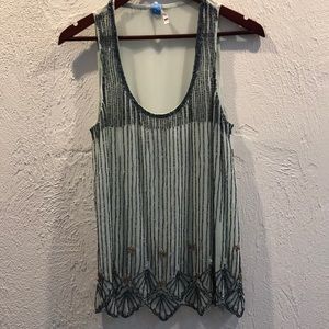 Beautiful beaded tank from Nordstrom’s